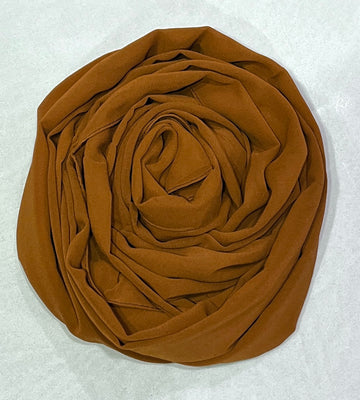Georgette - Wood Brown