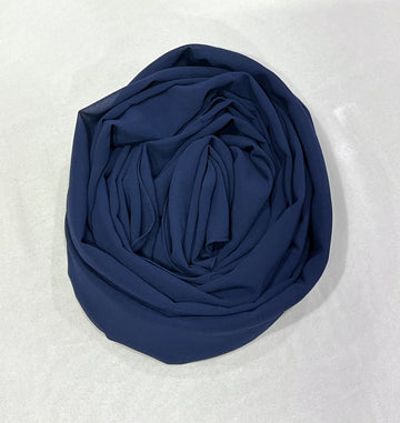 Georgette - Navy Blue