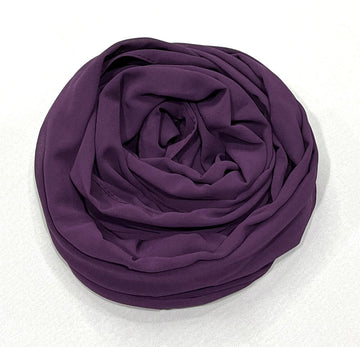 Georgette - Dark Purple
