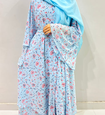 Floral Abaya