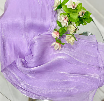 Organza Shimmer - Lilac