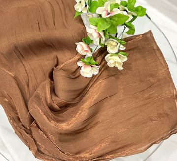Organza Shimmer - Toffee