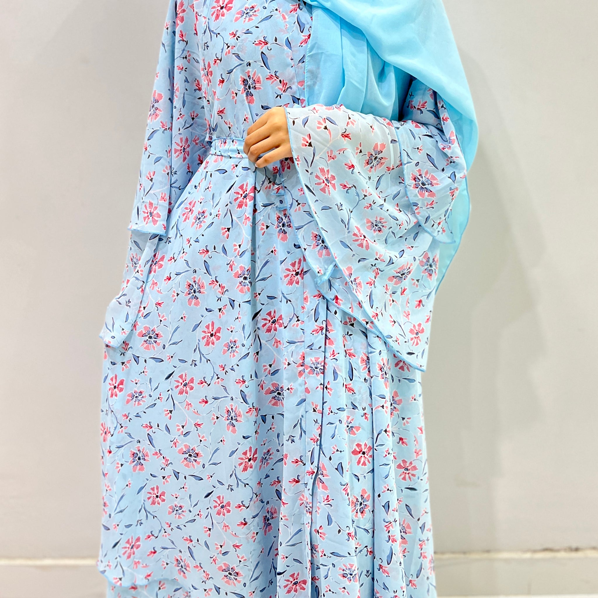 Floral Abaya