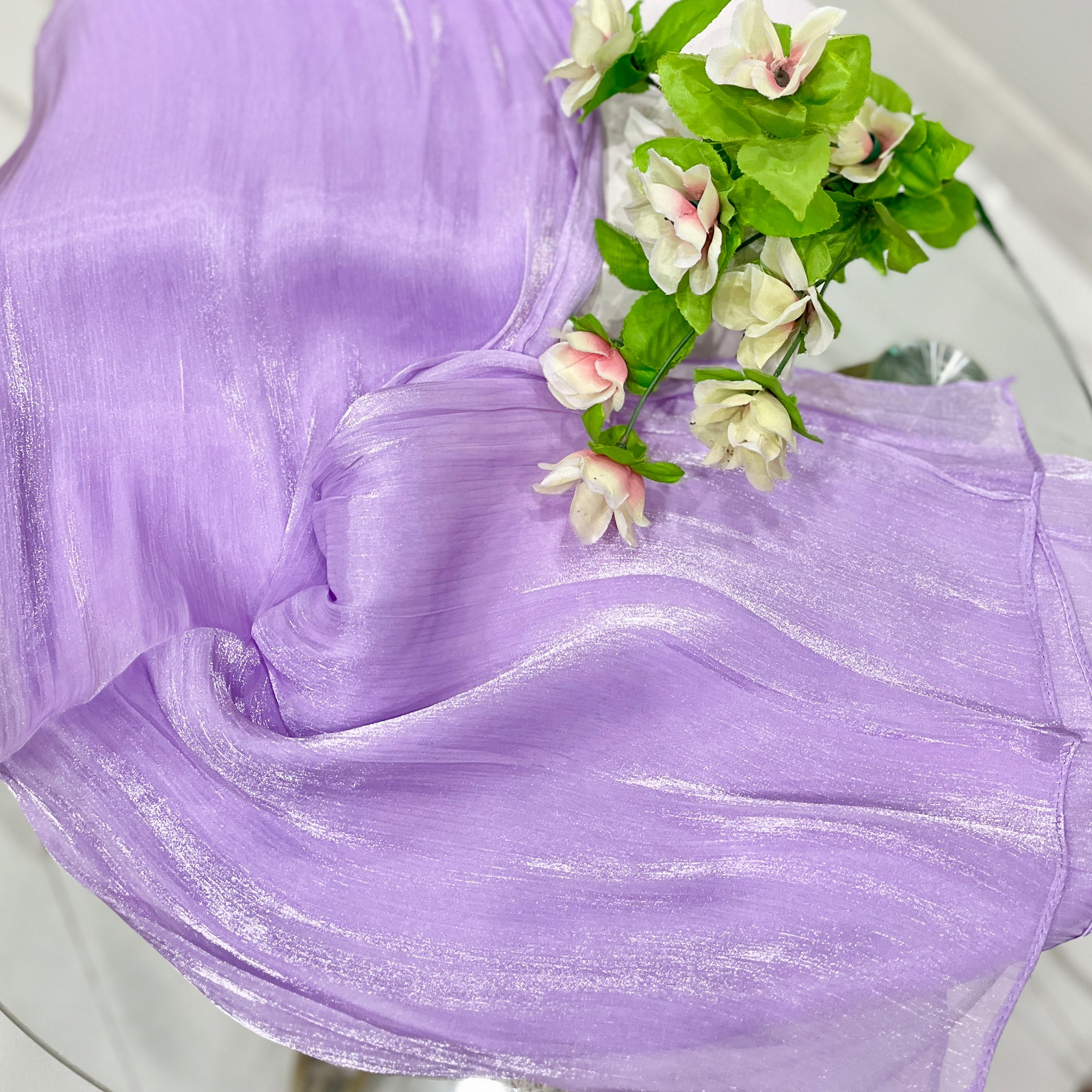 Organza Shimmer - Lilac