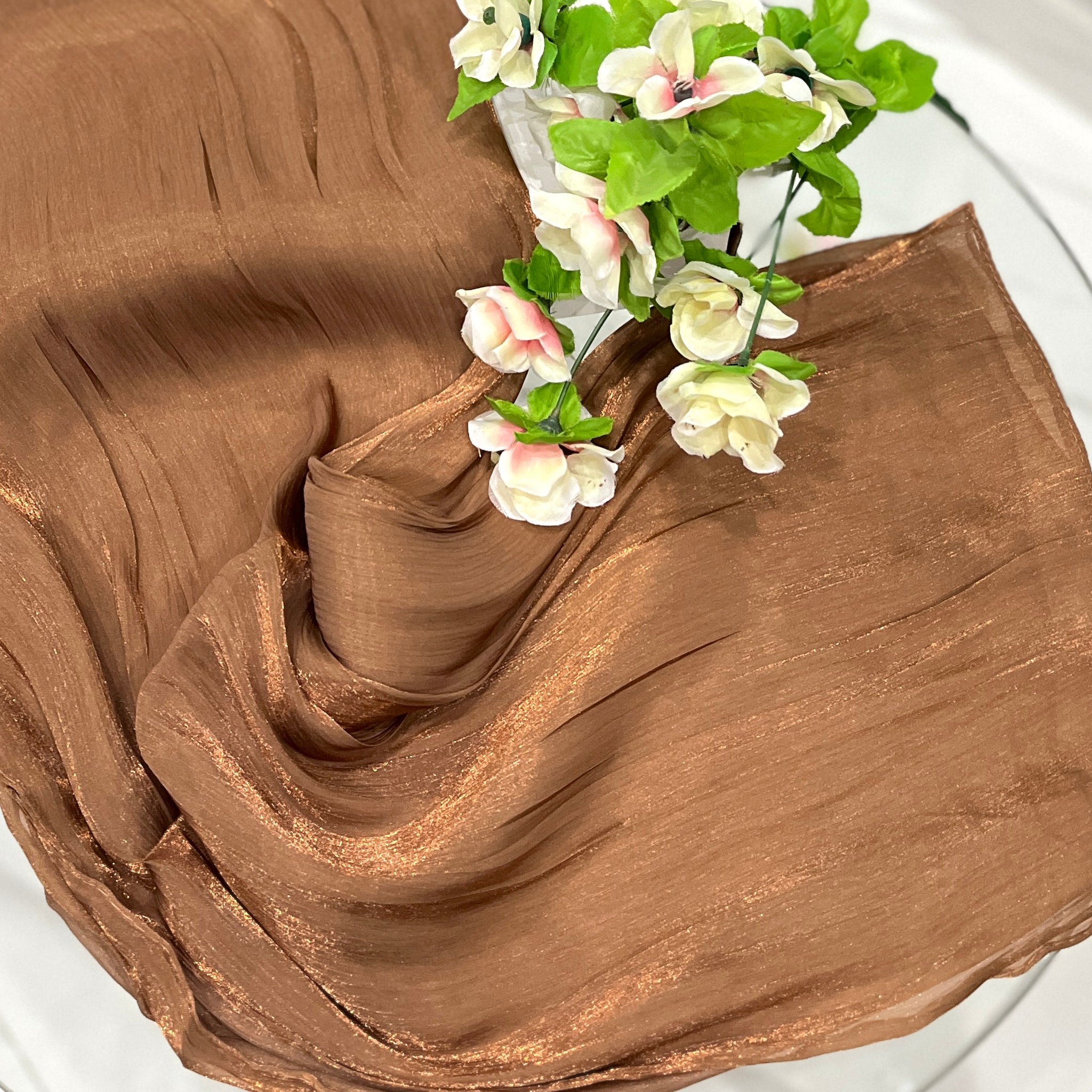 Organza Shimmer - Toffee